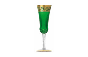 Фужер для шампанского Saint-Louis Цветок чертополоха 90 мл, зелёный